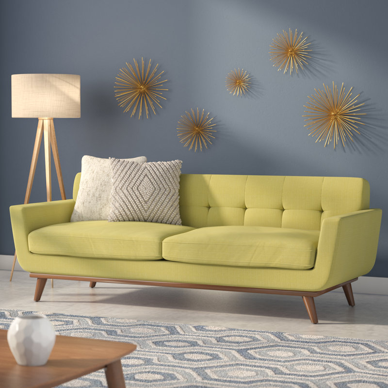 Langley Street Johnston Upholstered Sofa & Reviews Wayfair